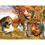 Puzzle   XXL Teile - Rooster Farm