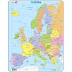  Larsen-A8-DE Rahmenpuzzle - Europa