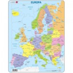  Larsen-A8-NL Rahmenpuzzle - Europa (Holländisch)
