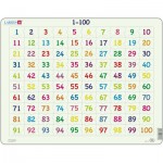  Larsen-AR10 Rahmenpuzzle - Mathematik: 1 - 100