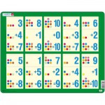  Larsen-AR12 Rahmenpuzzle - Mathematik: Addition von 1 bis 10