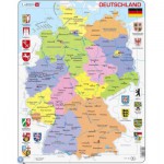  Larsen-K21-DE Rahmenpuzzle - Deutschland