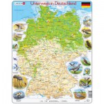  Larsen-K72-DE Rahmenpuzzle - Unterwegs in Deutschland