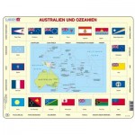  Larsen-KL5-DE Rahmenpuzzle - Australien und Ozeanien