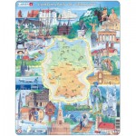  Larsen-KS2-GB Rahmenpuzzle - Eine Reise durch Deutschland
