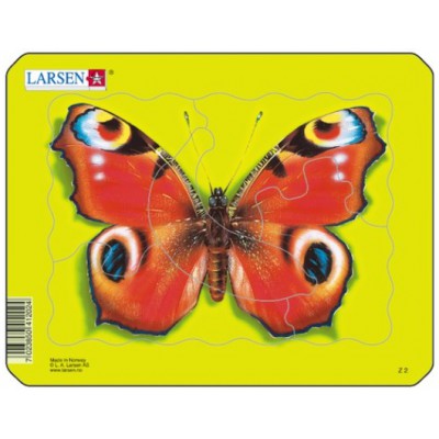 Larsen-Z2-1 Rahmenpuzzle - Schmetterling