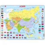   Rahmenpuzzle - Asien (auf Russisch)