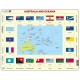 Rahmenpuzzle - Australien und Ozeanien (auf Englisch)