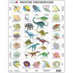   Rahmenpuzzle - Dinosaurier (auf Niederländisch)