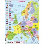   Rahmenpuzzle - Political Map of Europe (Italian)