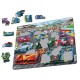 Rahmenpuzzle - Racing Cars