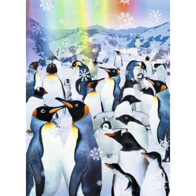 Puzzle Noris-606031085 3D Effekt - Pinguine