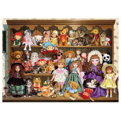 King-Puzzle-05215 2 Puzzles - Classic Collection