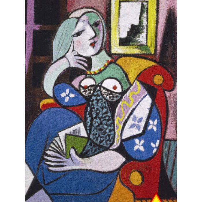 Puzzle Piatnik-5341 Picasso: Frau mit Buch