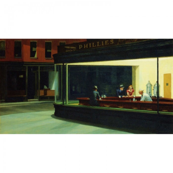 Puzzle Piatnik-5384 Hopper Edward: Nighthawks