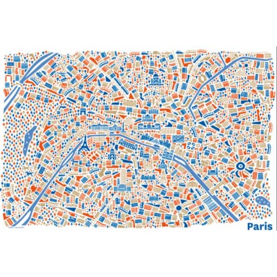 Puzzle Piatnik-5486 Vianina - Paris