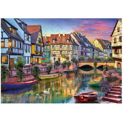 Wentworth-792002 Holzpuzzle - Colmar Canal