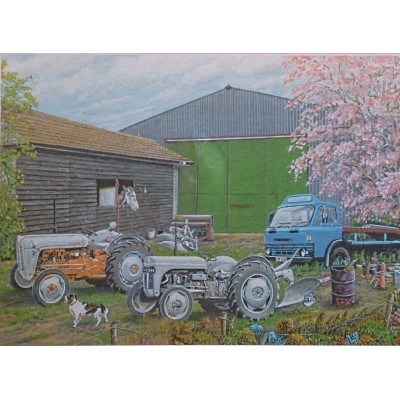 Puzzle James-Hamilton-Farmyard Roy Didwell - Springtime Farmyard