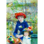 Puzzle   Pierre-Auguste Renoir: Zwei Schwestern auf der Terasse