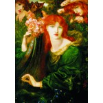 Puzzle   Dante Gabriel Rossetti: La Ghirlandata