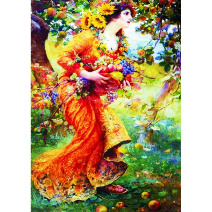 Puzzle Gold-Puzzle-60614 Gustav Klimt: Der Kuss