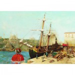 Puzzle  Gold-Puzzle-60751 Alberto Pasini: By the Golden Horn