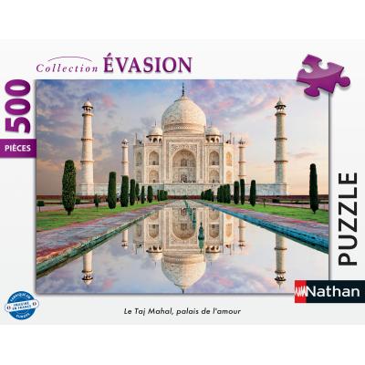 Puzzle Nathan-01514 Das Taj Mahal, der Palast der Liebe
