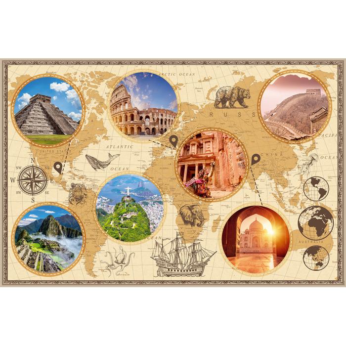 Puzzle  Nathan-01548 Weltwunder der Neuzeit