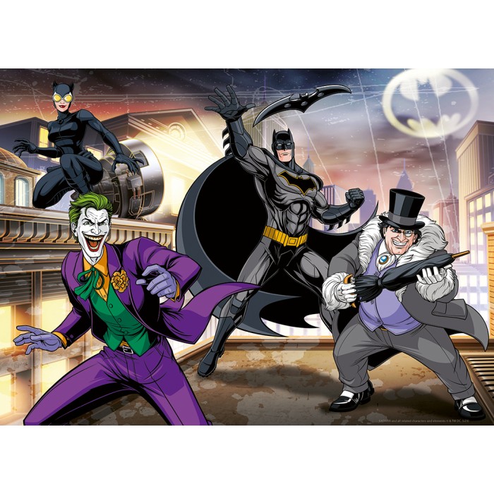 Puzzle Nathan-86224 Die Feinde von Batman