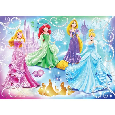 Puzzle Nathan-86720 Disney Prinzessinnen: Funkelnden Prinzessinnen