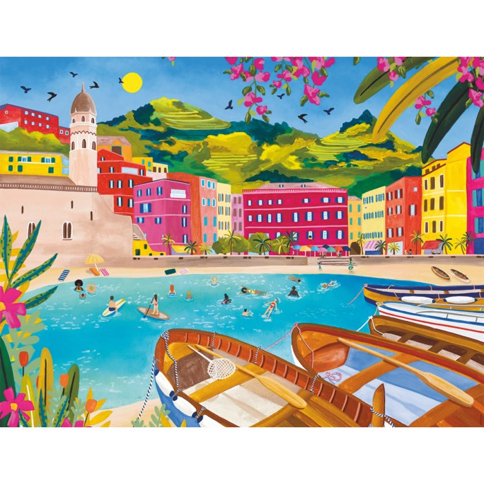 Puzzle  Nathan-87362 Traumtag in Vernazza – Nolwenn Denis