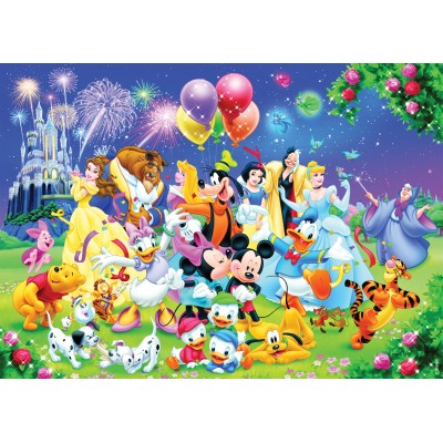 Puzzle Nathan-87616 Die Disney-Familie
