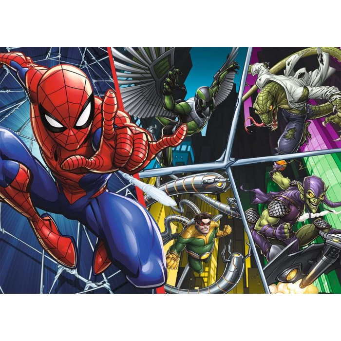 Puzzle   Spider-Man Against the Villains
