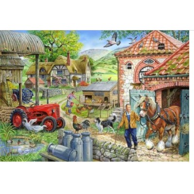 Puzzle The-House-of-Puzzles-1752 Manor Farm
