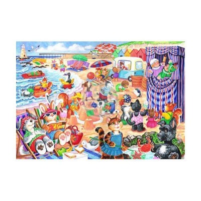Puzzle The-House-of-Puzzles-1790 XXL Teile - At The Seaside