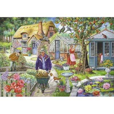 Puzzle The-House-of-Puzzles-2391 Find the Differences No.1 - In The Garden