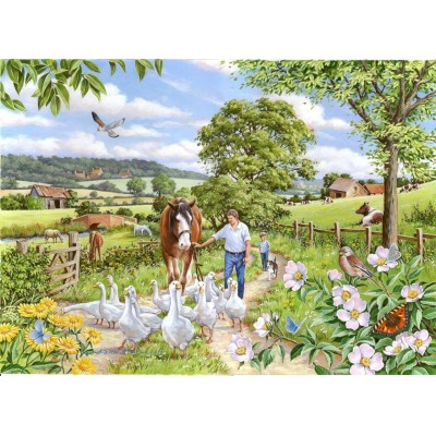 Puzzle The-House-of-Puzzles-3022 XXL Teile - Goosey Gander