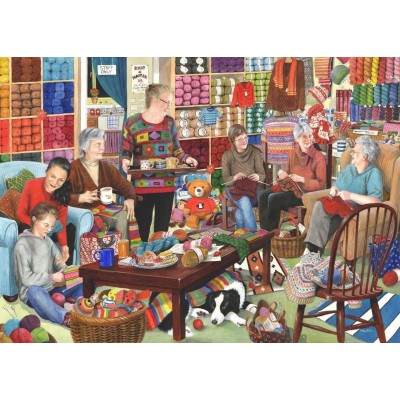 Puzzle The-House-of-Puzzles-3220 Knit & Natter