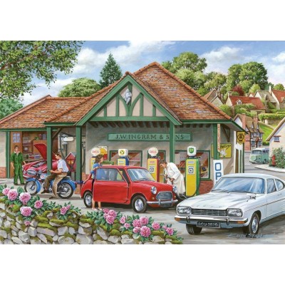Puzzle The-House-of-Puzzles-3411 XXL Teile - Fill Her Up Please