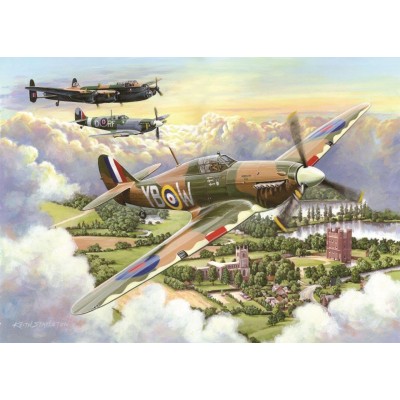 Puzzle The-House-of-Puzzles-3510 XXL Teile - Final Approach