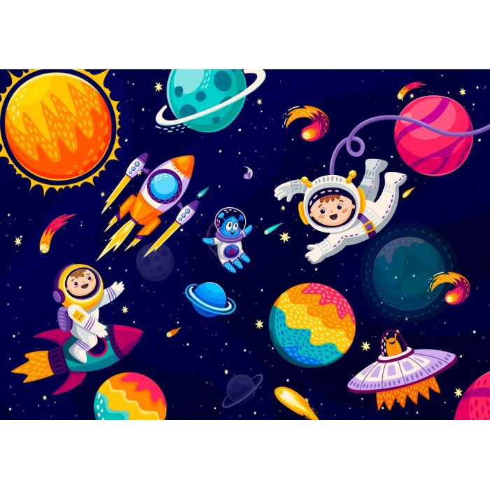 Puzzle   Allons dans l'Espace !