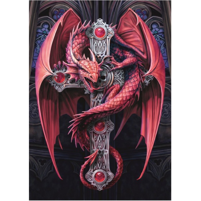Puzzle   Anne Stokes - Gothic Guardian