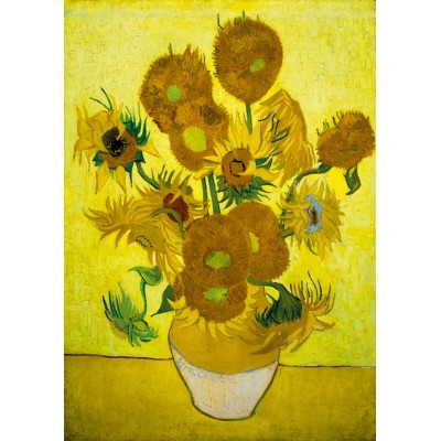 Puzzle Art-by-Bluebird-60003 Vincent Van Gogh - Sunflowers, 1889