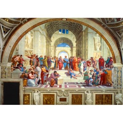 Puzzle Art-by-Bluebird-60013 Raphael - The School of Athens, 1511