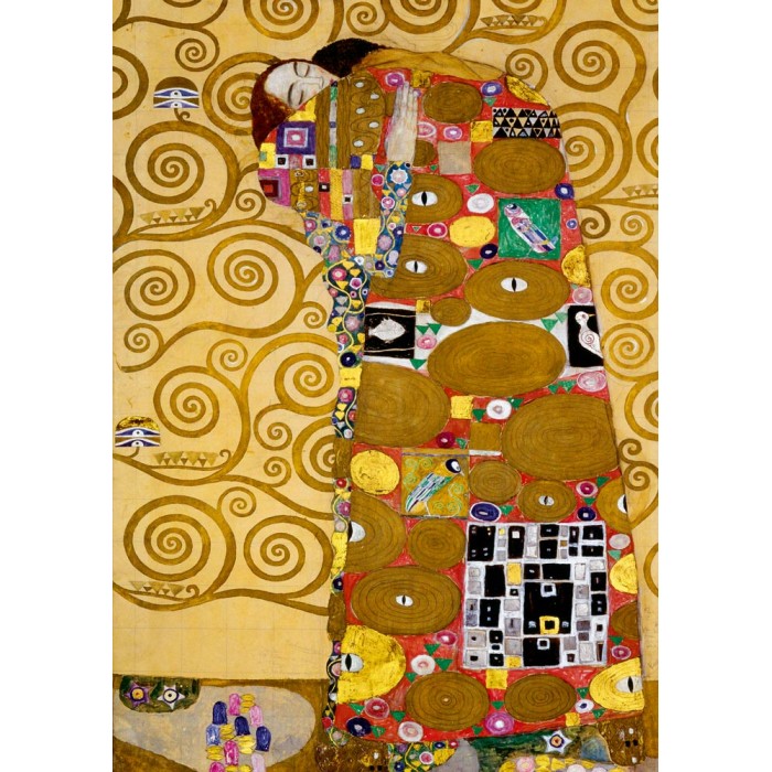 Puzzle  Art-by-Bluebird-60016 Gustave Klimt - Fulfilment, 1905