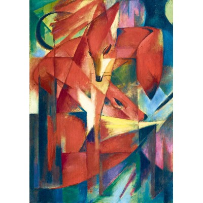 Puzzle Art-by-Bluebird-60068 Franz Marc - The Foxes, 1913
