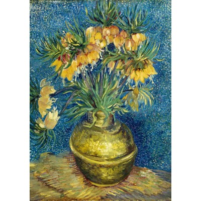 Puzzle Art-by-Bluebird-60114 Vincent Van Gogh - Imperial Fritillaries in a Copper Vase, 1887