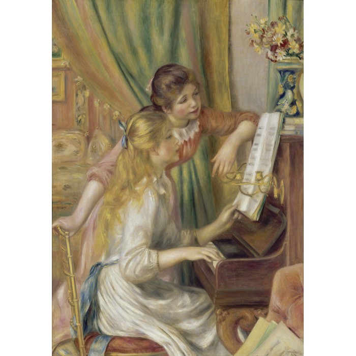 Auguste Renoir - Young Girls at the Piano, 1892
