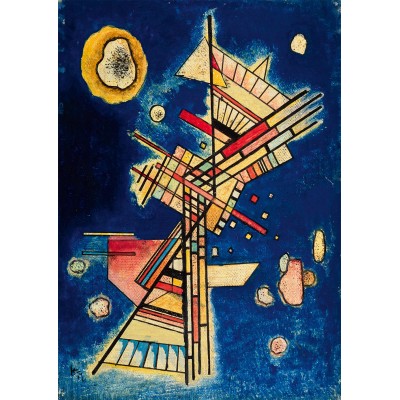 Puzzle Art-by-Bluebird-60131 Vassily Kandinsky - Dunkle Kühle (Fraîcheur sombre), 1927