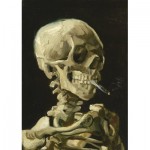 Puzzle  Art-by-Bluebird-60134 Vincent Van Gogh - Head of a Skeleton with a Burning Cigarette, 1886